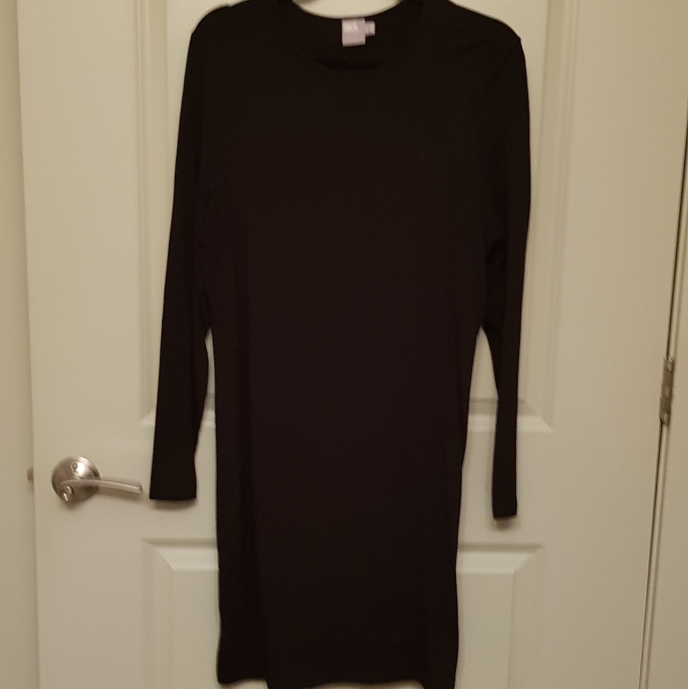 NWOT Asos Black Long Sleeve Bodycon Dress